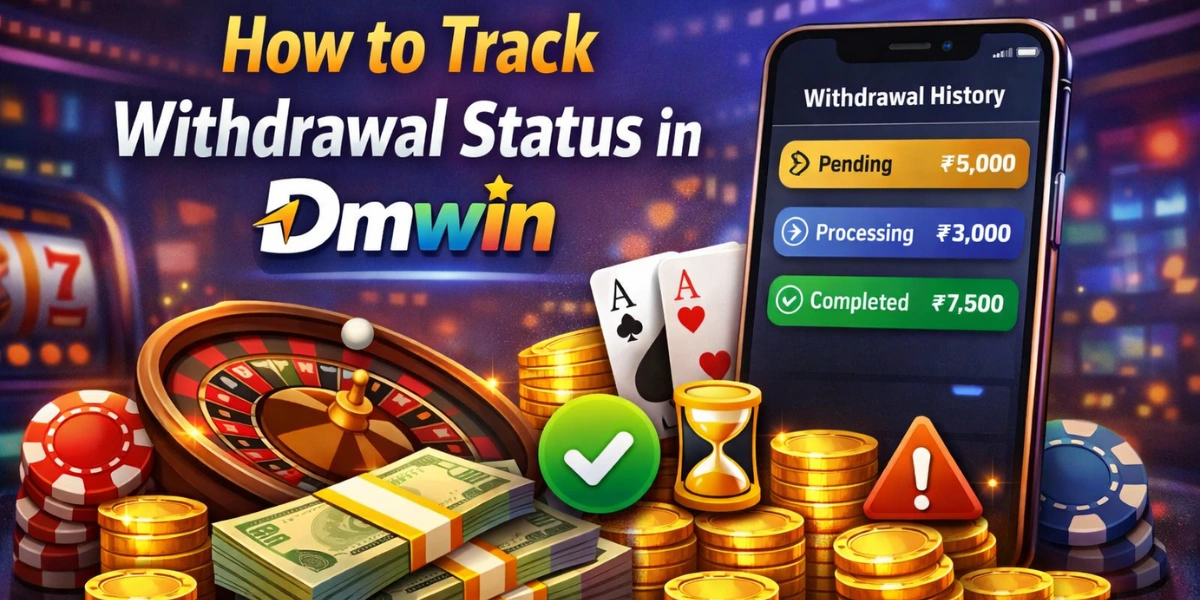 How to track Withdrawal Status In Dmwin